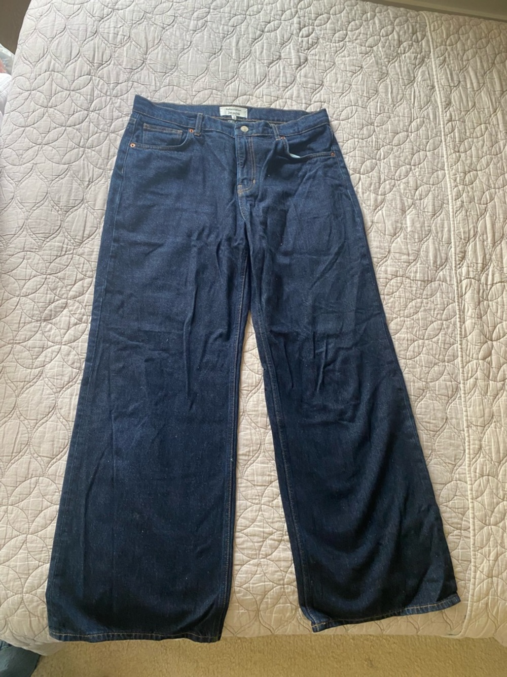 Reformation Cary Low Rise Slouchy Wide Leg Jeans - Picture 2 of 3